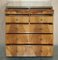 Vintage Burr Walnut Chest of Drawers from Waring & Gillow 14