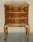 Bedside Table in Burr Yew Wood, 1940s 2