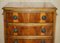 Bedside Table in Burr Yew Wood, 1940s 9