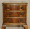 Bedside Table in Burr Yew Wood, 1940s, Image 3