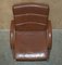 Orion Chair in Tan Brown Leather from William Hands Orion 11