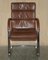 Orion Chair in Tan Brown Leather from William Hands Orion 2