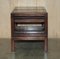 Vintage Hardwood and Green Leather Metamorphic Library Steps 12