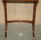 Vintage Chippendale Style Nesting Tables in Burr Walnut, Set of 3 11