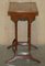 Vintage Chippendale Style Nesting Tables in Burr Walnut, Set of 3 14