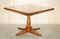 Large Vintage Square Dining Table in Oak 2