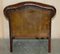 Antiker Chesterfield Stuhl aus Zigarrenbraunem Leder, 1900 15