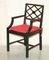 Vintage Chinese Ebonised Side Chairs, Set of 2, Image 14