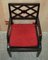 Vintage Chinese Ebonised Side Chairs, Set of 2, Image 9