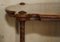 Tavolino da caffè antico in legno di noce intagliato a mano, 1880, Immagine 4