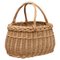 Panier Antique en Osier, 1970s 1