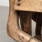 Rustikaler handgefertigter traditioneller Holzstuhl, 1930er 12
