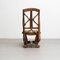 Rustic Primitive Hand Made Traditional Wood Chair, 1930s 7