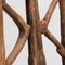 Rustikaler handgefertigter traditioneller Holzstuhl, 1930er 14