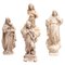 Traditional Plaster Figures, 1950s, Set of 4, Image 1