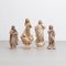 Traditional Plaster Figures, 1950s, Set of 4 12