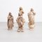 Traditional Plaster Figures, 1950s, Set of 4, Image 3