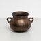 Pot Vintage en Bronze, Espagne, 1950s 2