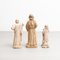 Traditional Plaster Figures, 1950s, Set of 3, Image 12