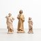 Traditional Plaster Figures, 1950s, Set of 3 3