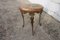 Vintage French Onyx Marble and Brass Pedestal Table 4