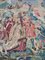 Vintage Medieval Aubusson Hand Printed Tapestry, 1950s, Image 3