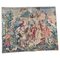 Vintage Medieval Aubusson Hand Printed Tapestry, 1950s, Image 1