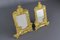 Gilt Bronze Picture Photo Frames with Lions and Royal Crowns, 1930s, Image 15