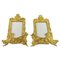 Gilt Bronze Picture Photo Frames with Lions and Royal Crowns, 1930s, Image 1