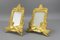 Gilt Bronze Picture Photo Frames with Lions and Royal Crowns, 1930s 9