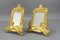 Gilt Bronze Picture Photo Frames with Lions and Royal Crowns, 1930s, Image 9