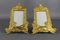 Gilt Bronze Picture Photo Frames with Lions and Royal Crowns, 1930s, Image 2