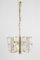 Brass, Crystal Glass Florida Chandelier from Kalmar, Austria, 1970s, Image 15