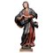 18. Jahrhundert polychromierte Statue aus geschnitztem Obstholz mit Darstellung von Maria Magdalena, Deutschland 1