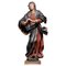 18th Century Polychromed Fruitwood Carved Statue Depicting Maria Magdalena, Germany 1