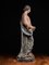 17th Century Polychromed Fruitwood Carved Statue Depicting Madonna, France 7