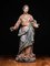17th Century Polychromed Fruitwood Carved Statue Depicting Madonna, France, Image 2