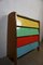 Shoe Cabinet with Colorful Flaps, 1950s, Image 2