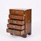 Cassettiera piccola rustica in legno e ottone, anni '20, Immagine 3