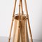 Lampada da tavolo Mid-Century in cotone, bambù e vimini di Louis Sognot, Italia, anni '60, Immagine 6