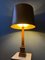 Lámpara de mesa ecléctica vintage grande, años 70, Imagen 3