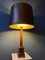 Lámpara de mesa ecléctica vintage grande, años 70, Imagen 2