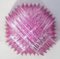 Lampadari da soffitto in vetro di Murano rosa, 1995, set di 2, Immagine 2