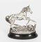 Elizabeth II Sterling Silber Figur eines Pferdes, 1977 2
