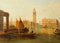 Alfred Pollentine, Grand Canal, Ducal Palace, Venice, 1882, Oil on Canvas, Framed, Image 3