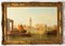 Alfred Pollentine, Grand Canal, Ducal Palace, Venedig, 1882, Öl auf Leinwand, gerahmt 20