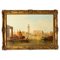 Alfred Pollentine, Grand Canal, Ducal Palace, Venedig, 1882, Öl auf Leinwand, gerahmt 1