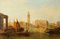Alfred Pollentine, Grand Canal, Ducal Palace, Venedig, 1882, Öl auf Leinwand, gerahmt 2