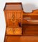 Early 20th Century Edwardian Marquetry Inlaid Satinwood Writing Desk, Image 7