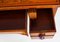 Early 20th Century Edwardian Marquetry Inlaid Satinwood Writing Desk, Image 15